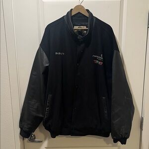 Rare TOP GUN leather varsity jacket